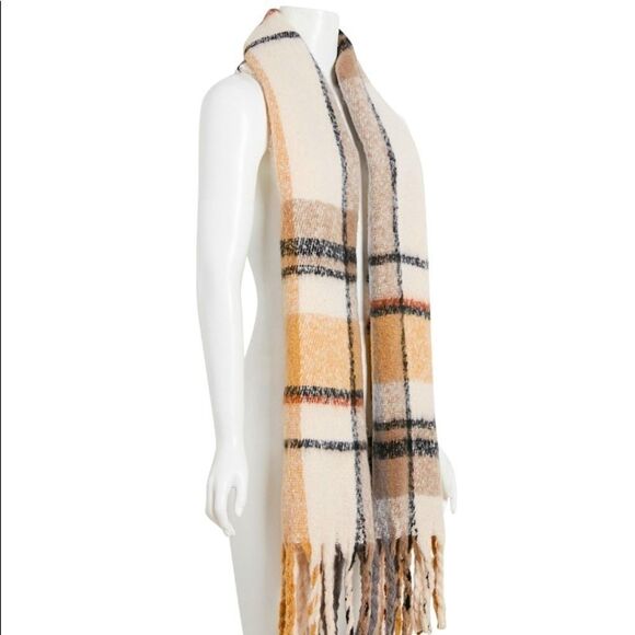 Womens Cejon Spacious Plaid Blanket Wrap - Picture 1 of 6